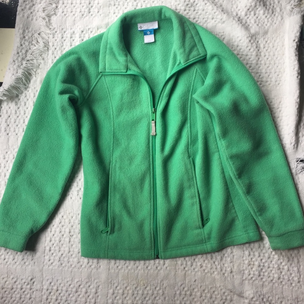 columbia girls fleece jacket